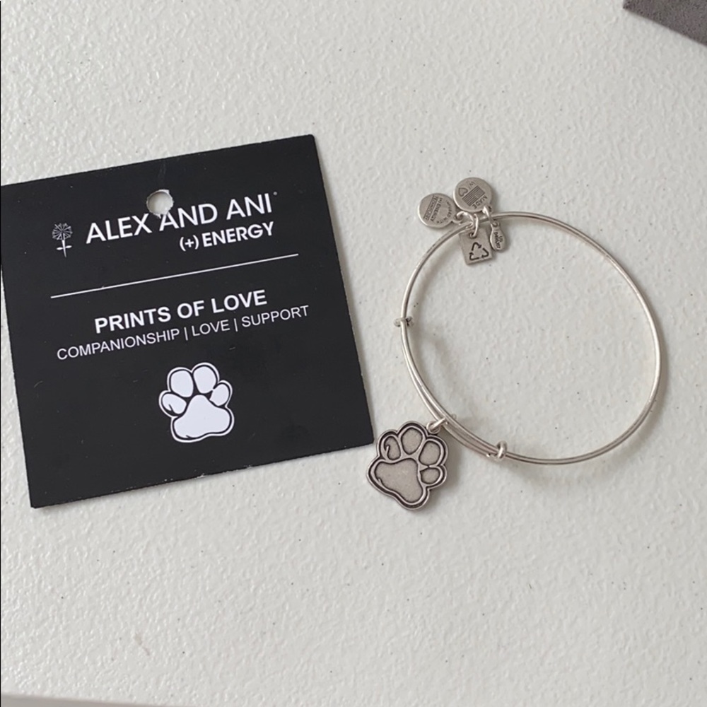Alex and Ani Prints of Love 🐾  Charm bracelet
